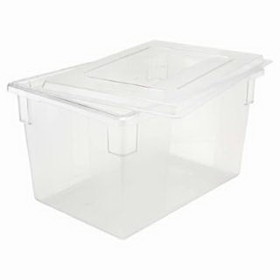 Rubbermaid FG330100CLR Extreme Performance Food/Tote Box, 21 1/2 Gallon, Clear