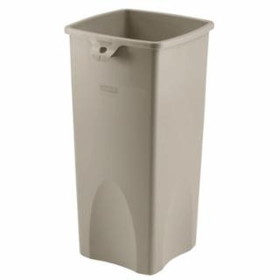 Rubbermaid 640-FG356988BEIG Beige 23 Gal Square Rigid Liner
