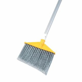 Rubbermaid 640-FG638500GRAY Brute Flagged Broom-Polyfill Gray