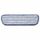 Rubbermaid FGQ80000WH00 Microfiber Finish Pad, 18 X 5 1/2, Blue/White, Price/6 EA