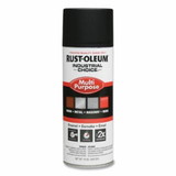 Rust-Oleum 647-1676830V Enamel Spray Paint  Ultra-Flat Black  12 Oz.
