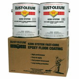 Rust-Oleum 647-251763 6200 System Fast-Cure Epoxy Flr Ctg Sil Gry Kit