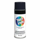 Rust-Oleum 55275830 Touch 'N Tone Spray Paint, 10 Oz, Black, Flat