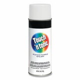 Rust-Oleum 55280830 Touch 'n Tone Spray Paint, 10 oz, White, Flat