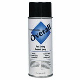 Rust-Oleum V2402830V Overall Economical Fast Drying Enamel Aerosol, 10 oz Aerosol Can, Gloss Black