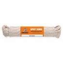 Samson Rope 001016012030 Nylon Core Sash Cord, 1,000 Lb Capacity, 1,200 Ft, Cotton, White