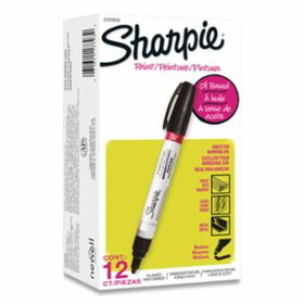 Sharpie 652-2107615 Sharpie Paint Medium Black Os
