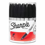 Sharpie 652-35010 Sharpie Black Markers 36Ct
