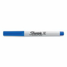 Sharpie 652-37003 Ultra Fine Tip Permanent Marker, Blue, Narrow