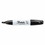 Sharpie 652-38262PP Sharpie Black Chisel Marker Set (2 Per Set), Price/6 ST