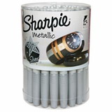Sharpie 652-39013 Permanent Mkr Sharpie Metalic Silver-Gray Fine