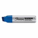 Sharpie 44003 Magnum® Permanent Marker, Chisel Tip, Blue