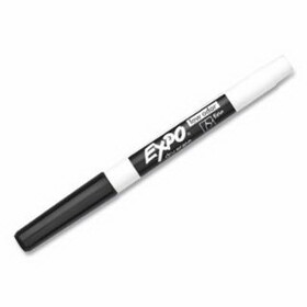 Expo 86001 Low Odor Dry Erase Marker, Black, Fine Bullet