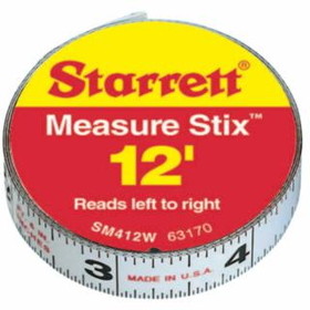 L.S. Starrett 681-63172 Sm66Me 3/4"X6' Measure S