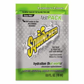 Sqwincher 690-159015308 6Oz Fastpack Lemon Lime4Pks/200Cs