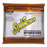 Sqwincher 690-159016041 Powder Packs, Orange, 23.83 Oz, Pack, Yields 2.5 Gal
