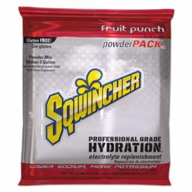 Sqwincher 690-159016405 5Gal Yield Fruit Punch Powder Conc Original