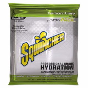 Sqwincher 690-159016408 5Gal Yield Lemon Lime Powder Conc Original