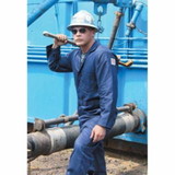Stanco  Deluxe FR Full-Cover Coveralls, Navy Blue