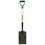 Union Tools 760-46173 Pagsbgd Open Back D-Gripspade, Price/1 EA