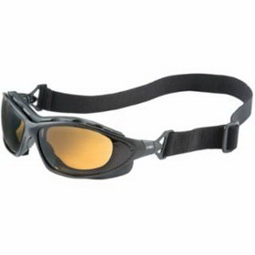 Honeywell Uvex 763-S0601X Seismic Sealed Eyewear, Espresso Lens, Polycarbonate, Uvextraaf, Black Frame