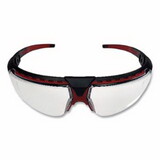 Honeywell Uvex S2855HS Avatar™ Eyewear, Polycarbonate, Anti-scratch/Anti-fog, Black/Red, Plastic Frame
