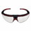 Honeywell Uvex S2855HS Avatar&#153; Eyewear, Polycarbonate, Anti-scratch/Anti-fog, Black/Red, Plastic Frame, Price/10 EA