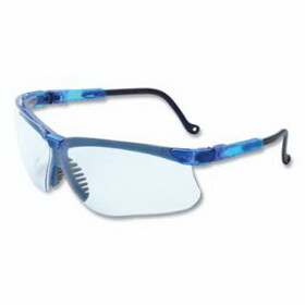 Honeywell Uvex S3240HS Genesis&#174; Eyewear, Clear, Polycarbonate, Anti-Fog ; Anti-Scratch, Blue, Polycarbonate