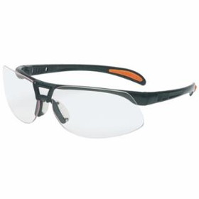 Honeywell Uvex 763-S4200-H5 Safety Eyewear Protege Black/Clear Hard Coate