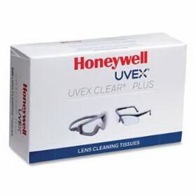 Honeywell Uvex S475 Clear&#174; Plus Lens Tissue, 4.125 in L x 3.96 in W, 400 EA/BX