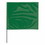 Presco 764-2321G 2"X3"X21" Wire Green Stake Flag, Price/100 EA