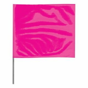Presco 764-2321PG 2.5X3.5-21" Pinkglo Stake Flag