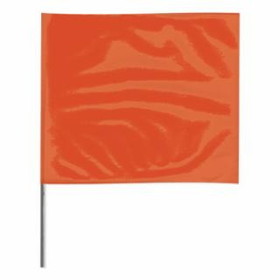 Presco 764-2324O 2.5X3.5X24"Orange Wire Stake Flag