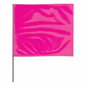 Presco 764-4524PG 4"X5"X24" Wire Pinkglostake Flag