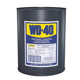 Wd-40 49012 Open Stock Lubricants, 5 Gal, Canister