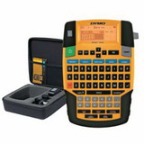 Rhino Dymo 1835374 Rhino 4200 All-Purpose Labeling Tool With Qwerty Keyboard, Kit, Black/Yellow