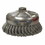 Weiler 804-12376 6" Single Row Wire Cup Brush .023 5/8-11 A.H., Price/1 EA