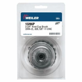 Weiler 804-13286P Sra-2 .020 5/8-11 2-3/4"Dia One Row Wire Cup Br