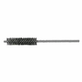 Weiler 804-21124 Double-Spiral Double-Stem Power Tube Brush, 1 In, .006 Ss, 2-1/2 In B.L. (Ds-1)