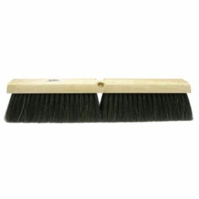 Weiler 804-42017 24" Medium Sweep Floor Brush Black Tampico Cen