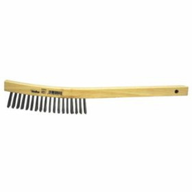 Weiler 804-44057 Hand Wire Scratch Brush.012Ss-Curv
