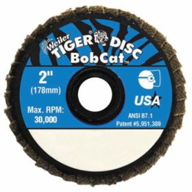 Weiler 804-50923 Bobcat Disc 2" Angled 40Grit