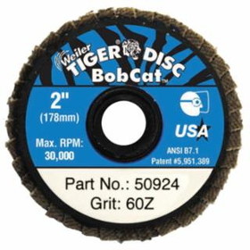 Weiler 804-50924 2" Bobcat Abrasive Flap60Z