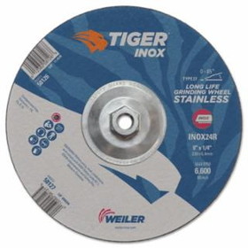 Weiler 804-58110 4-1/2 X 045 Tiger Inox Ty27 C-O Whl   7/8 Ah