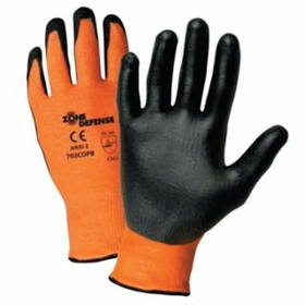 Pip Zone Defense Gloves, Orange/Black