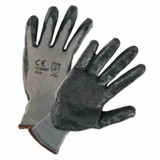 Pip PosiGrip® Foam Nitrile Palm-Coated Polyester Gloves, Gray Shell