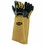 Pip 813-9070/M Ironcat Stick Welding Gloves, Medium, Tan/Black, Gauntlet, Heat Shield Inserts, Price/1 PR