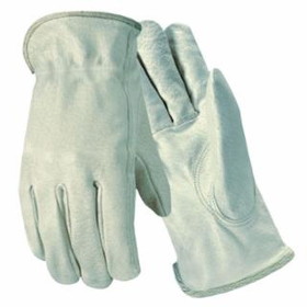 Wells Lamont  Grain Goatskin Drivers Gloves, Unlined, White