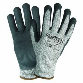 Wells Lamont Y9216XS Flextech Cut-Resistant Gloves, X-Small, Gray/Black