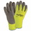 Wells Lamont 815-Y9239M FlexTech Hi-Visibility Knit Gloves with Nitrile Palm, Medium, Gray/Hi-Viz Green, Price/1 PR
